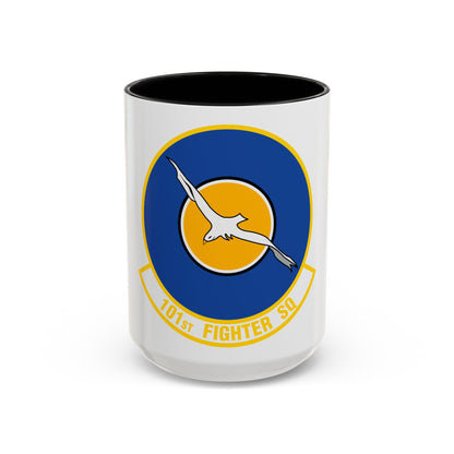 101st Fighter Squadron (U.S. Air Force) Accent Coffee Mug