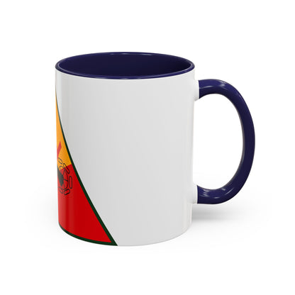 7th Armored Division (U.S. Army) Accent Coffee Mug