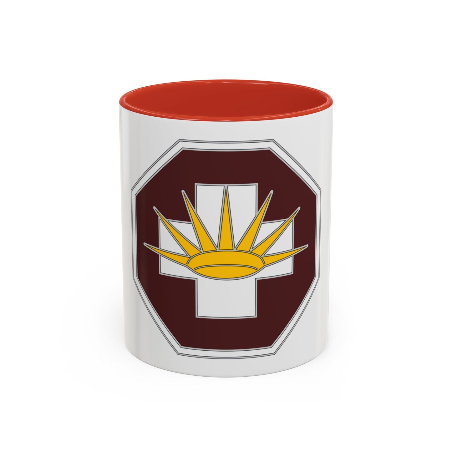 8 Medical Brigade 3 (U.S. Army) Accent Coffee Mug