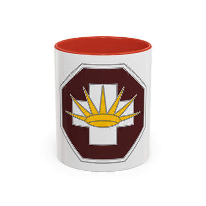 8 Medical Brigade 3 (U.S. Army) Accent Coffee Mug