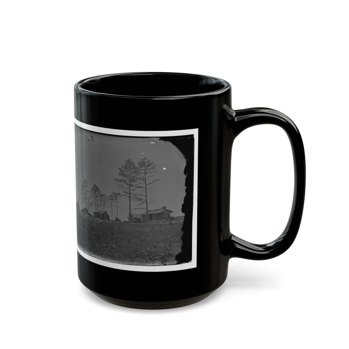 Manassas, Va. Confederate Winter Quarters (U.S. Civil War) Black Coffee Mug