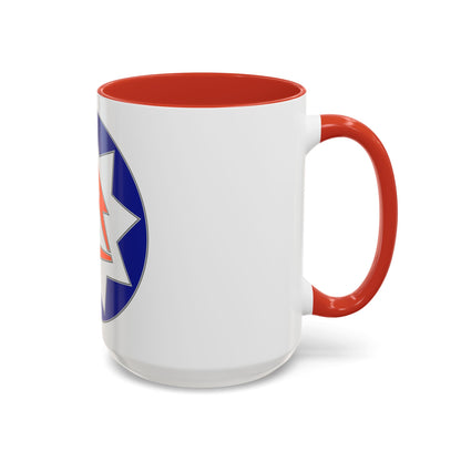 93 Signal Brigade (U.S. Army) Accent Coffee Mug