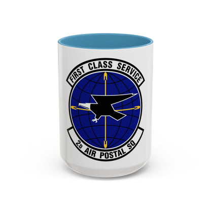 2d Air Postal Squadron (U.S. Air Force) Accent Coffee Mug