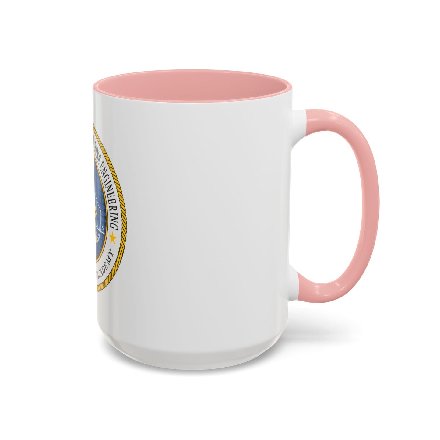 USCG Academy NA&ME (U.S. Coast Guard) Accent Coffee Mug