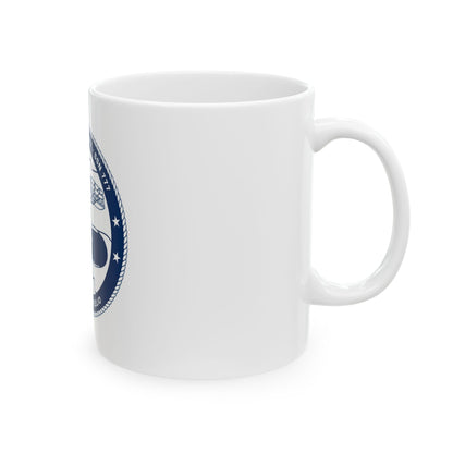 USS North Carolina SSN 777 (U.S. Coast Guard) White Coffee Mug