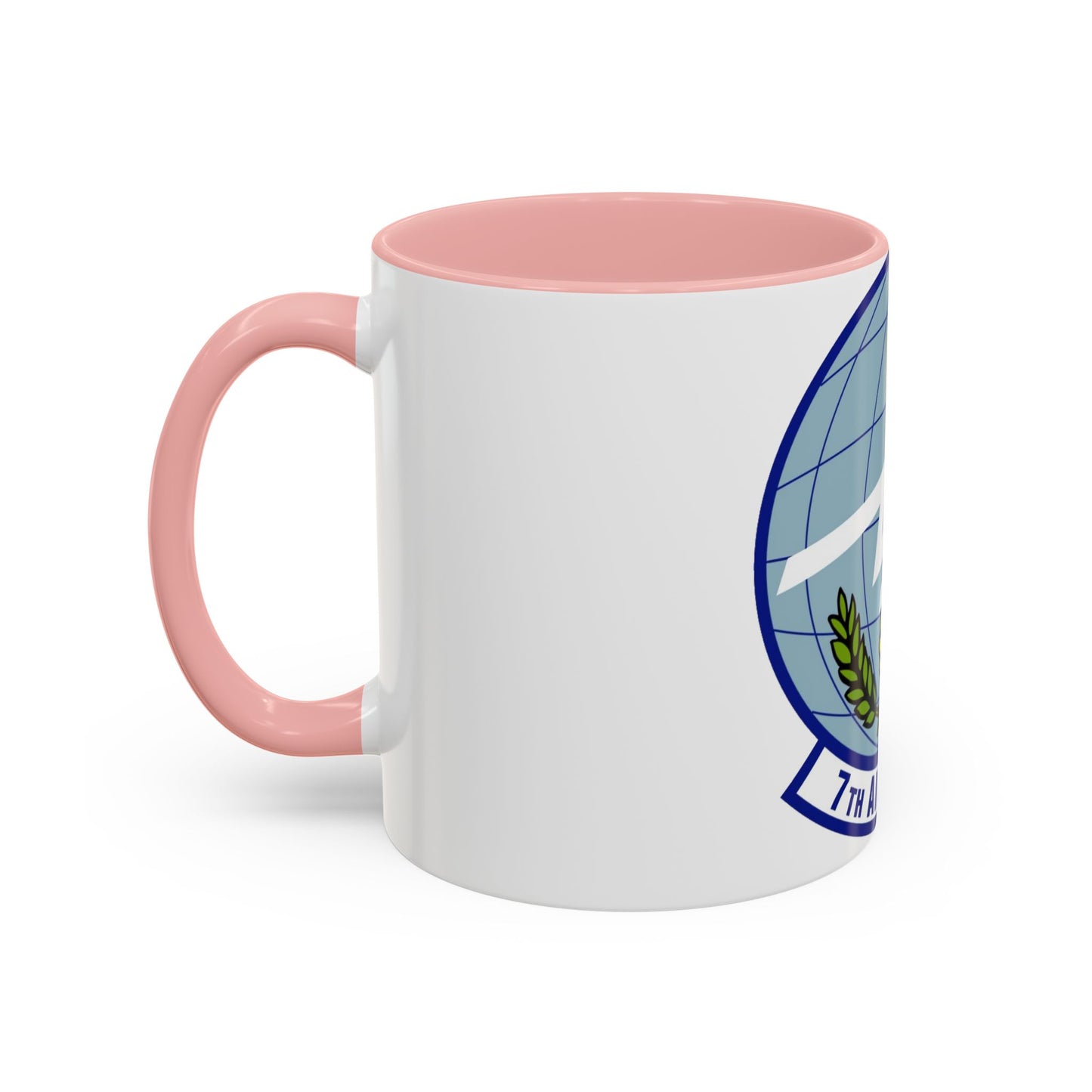 7th Airlift Squadron (U.S. Air Force) Accent Coffee Mug