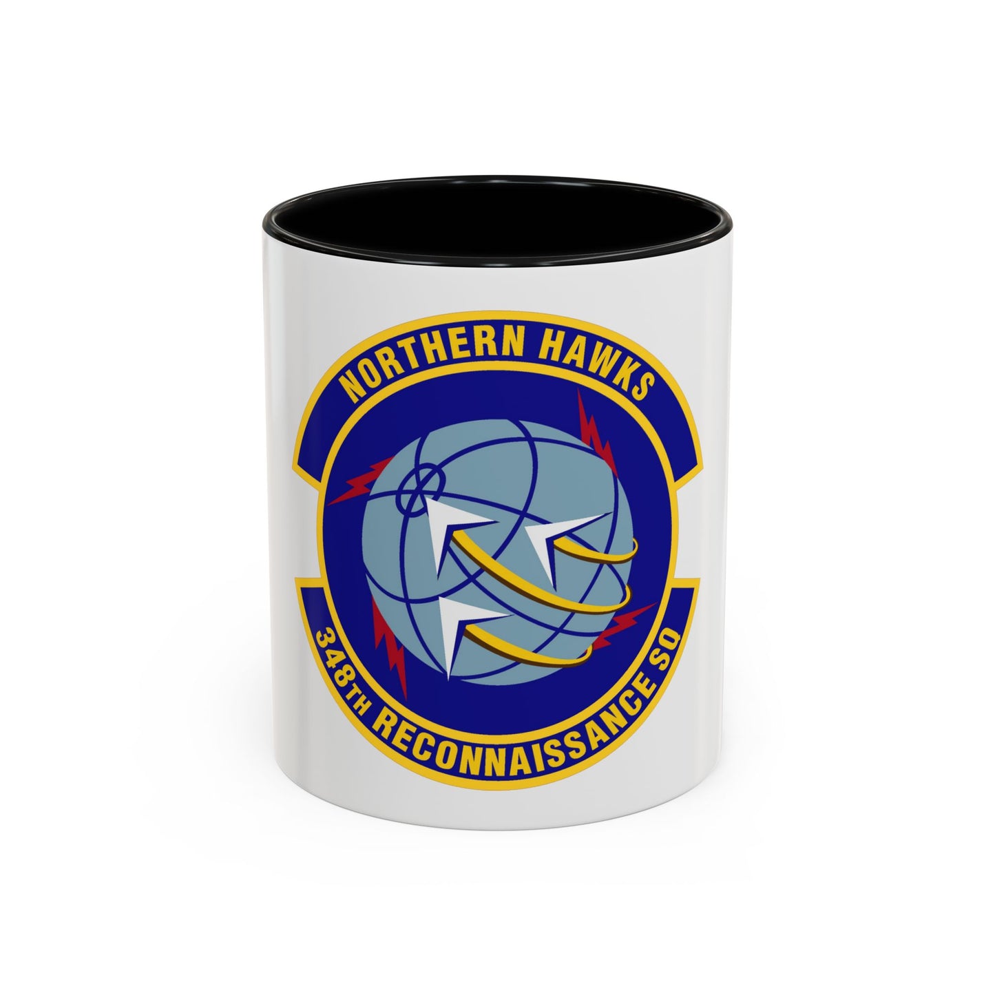 348th Reconnaissance Squadron (U.S. Air Force) Accent Coffee Mug