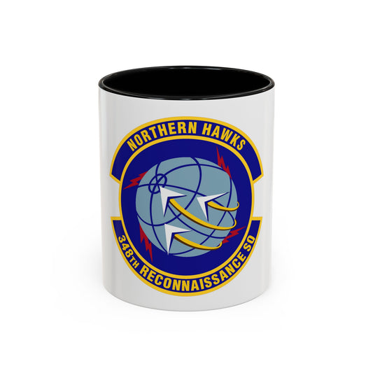 348th Reconnaissance Squadron (U.S. Air Force) Accent Coffee Mug