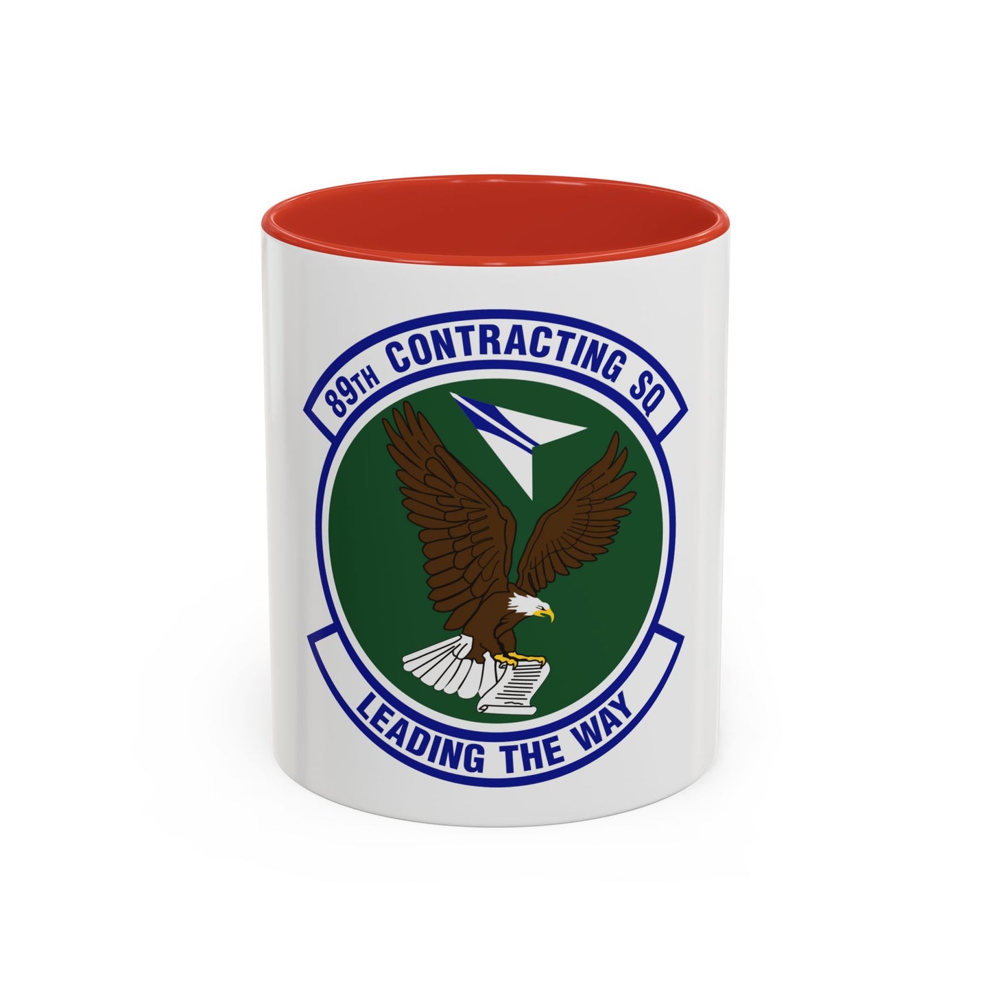 89th Contracting Squadron (U.S. Air Force) Accent Coffee Mug
