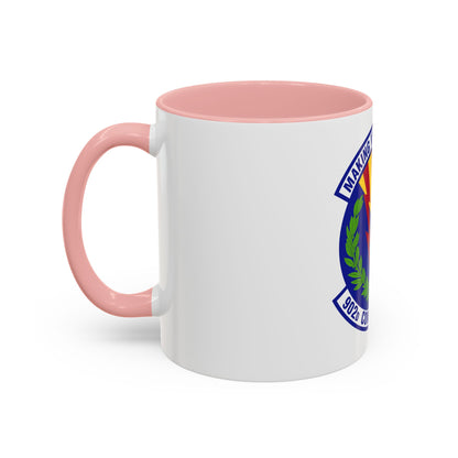 902d Comptroller Squadron (U.S. Air Force) Accent Coffee Mug