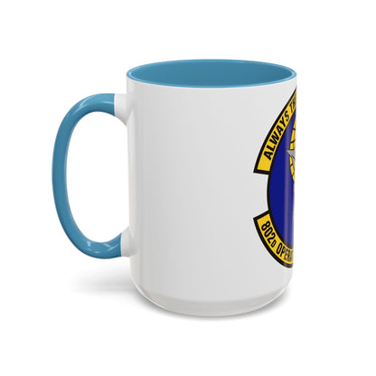 802d Operations Support Squadron (U.S. Air Force) Accent Coffee Mug