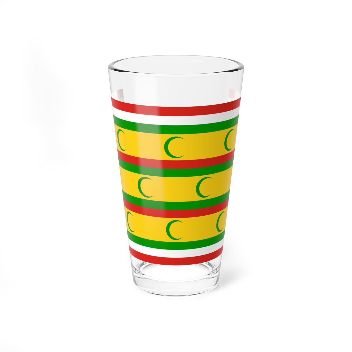 Flag of the Sultanate of Zanzibar (Tanzania) Pint Glass 16oz