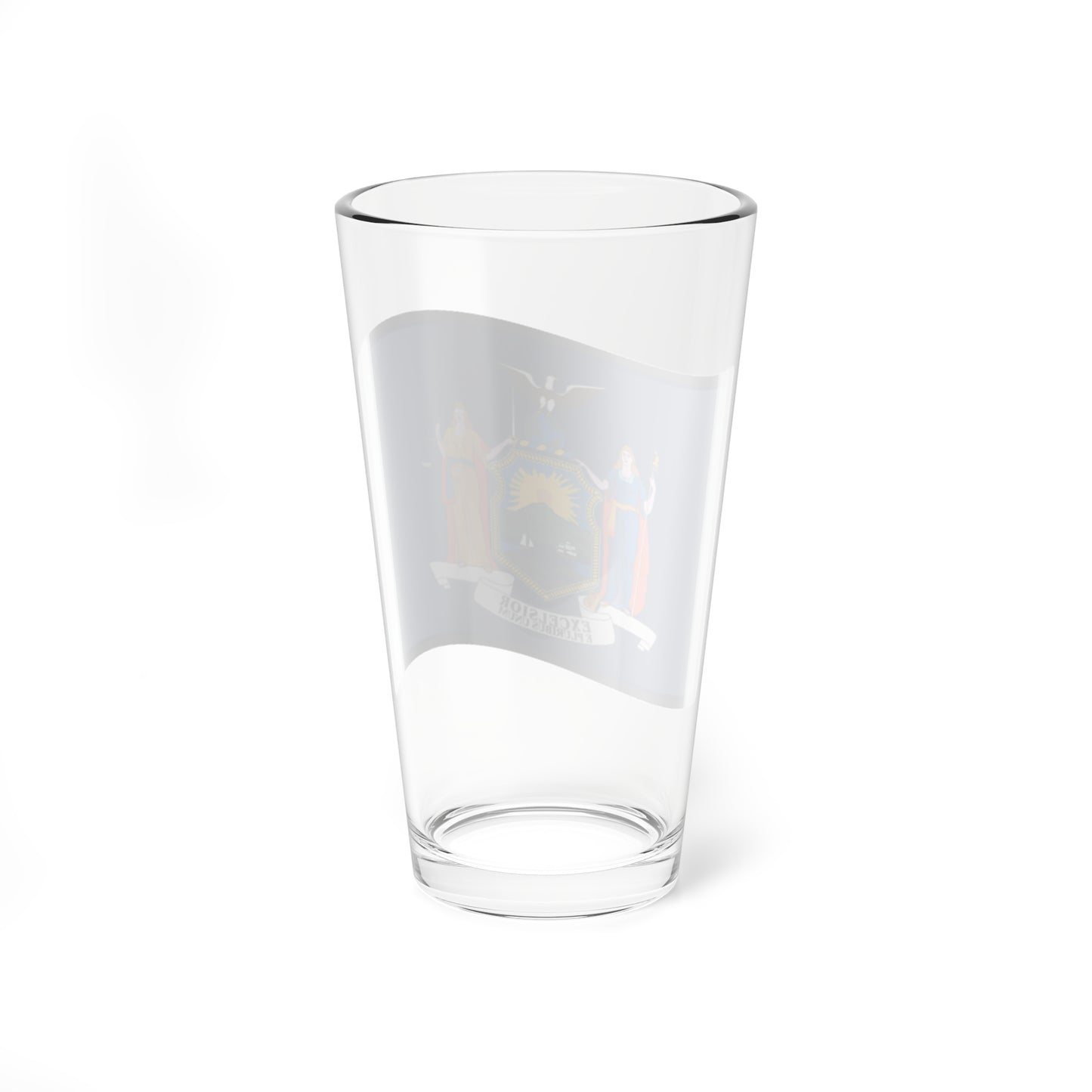 Nuvola New York flag 2020 (United States) Pint Glass 16oz