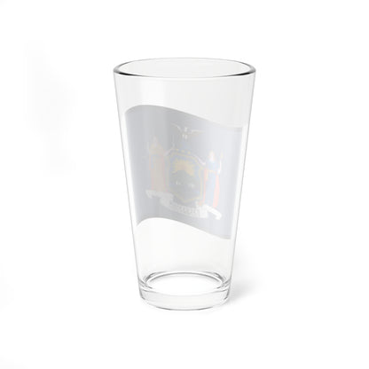 Nuvola New York flag 2020 (United States) Pint Glass 16oz