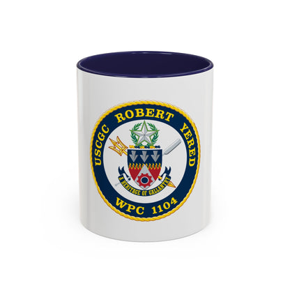 USCGC ROBERT YERED WPC 1104 (U.S. Coast Guard) Accent Coffee Mug