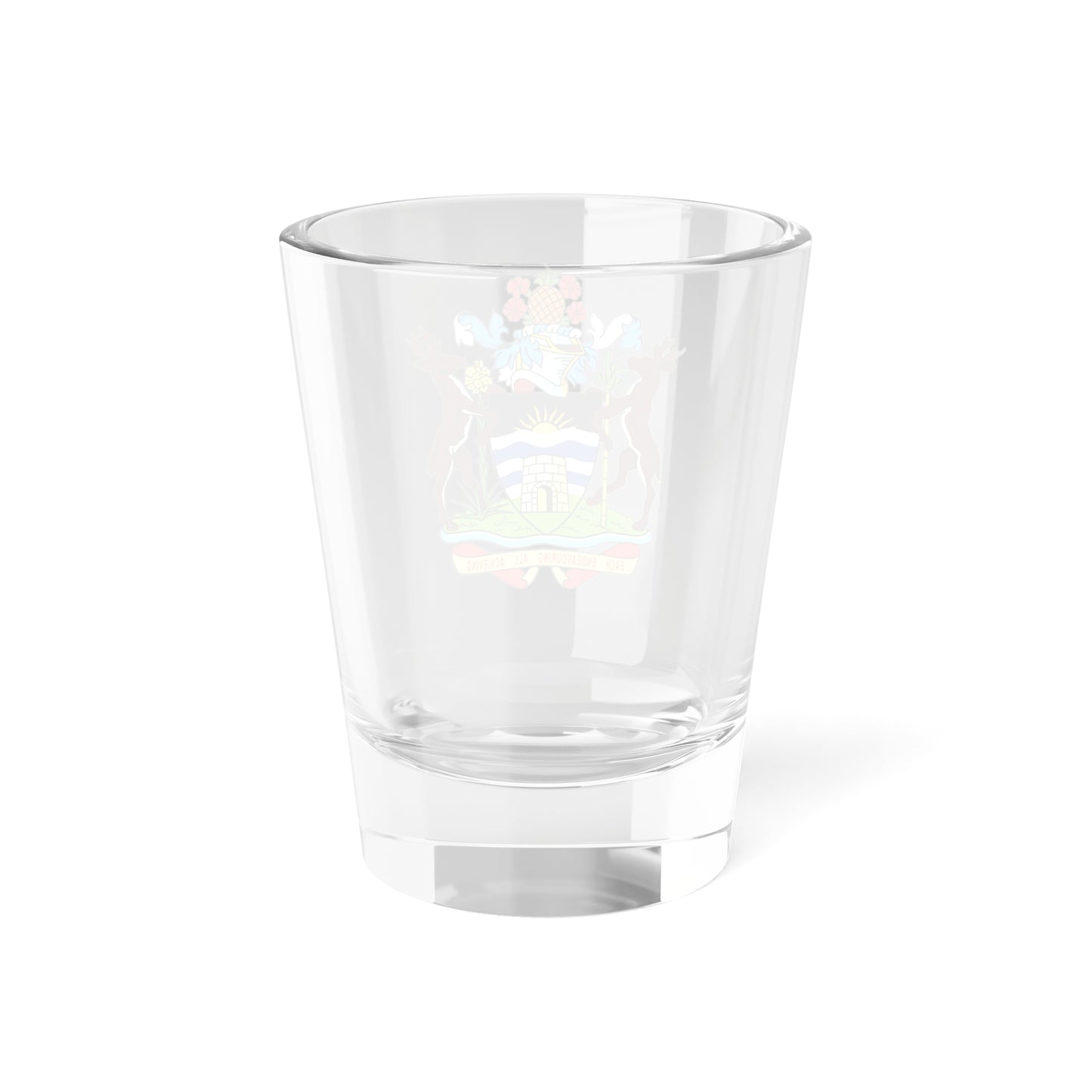 Coat of arms of Antigua and Barbuda - Shot Glass 1.5oz