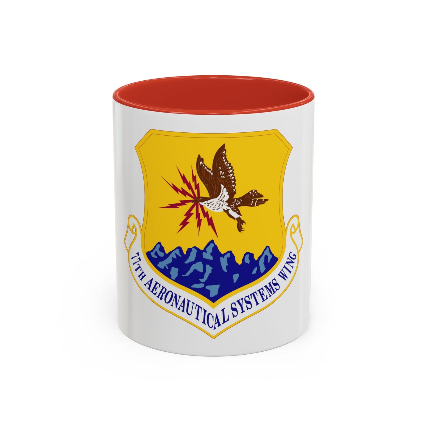 77th Aeronautical Systems Wing (U.S. Air Force) Accent Coffee Mug