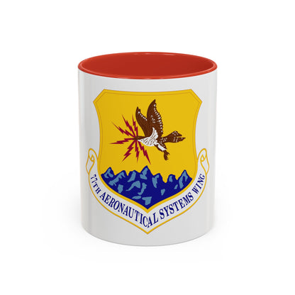 77th Aeronautical Systems Wing (U.S. Air Force) Accent Coffee Mug