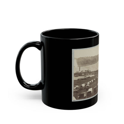 Belle Plain Landing, Va. (U.S. Civil War) Black Coffee Mug
