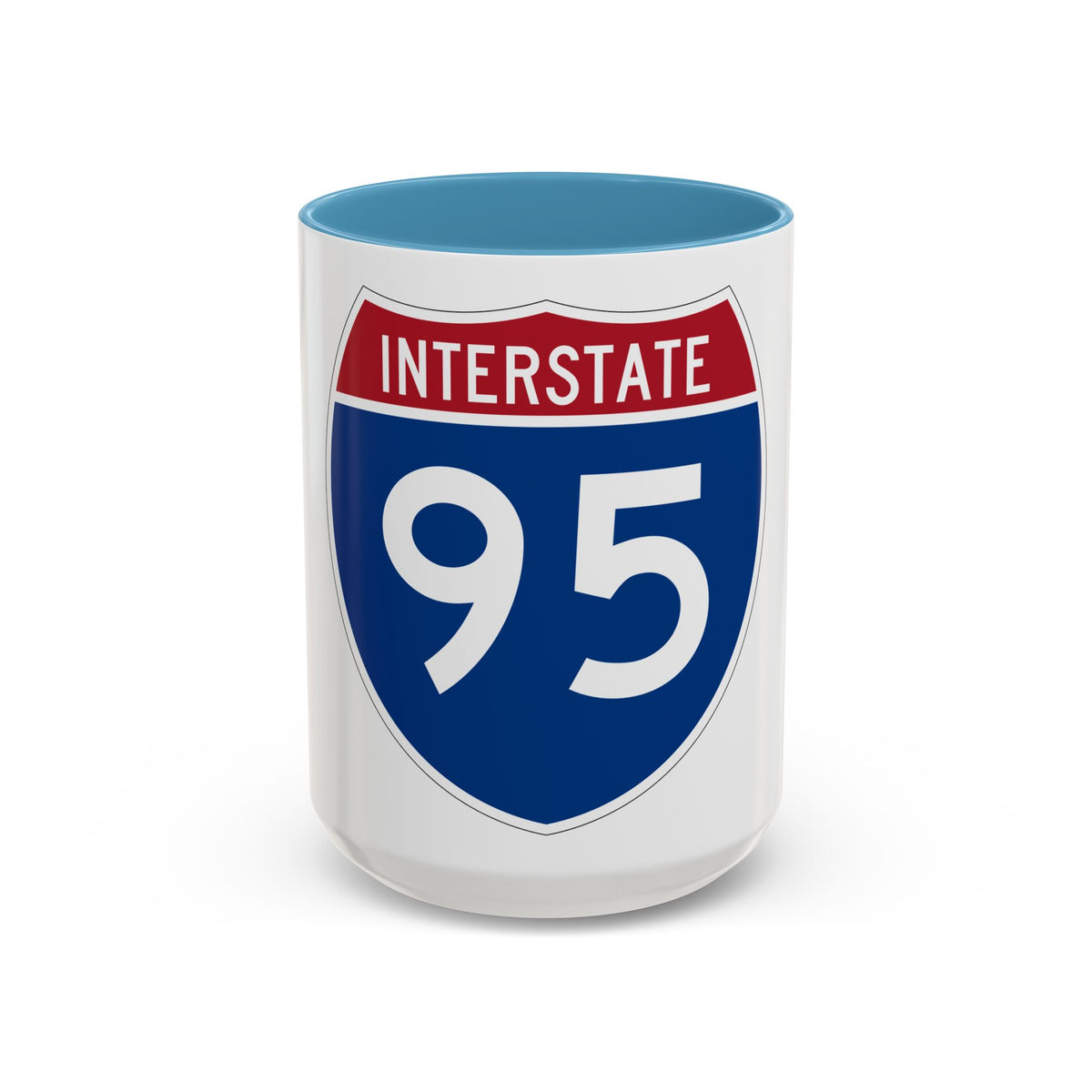 Interstate 95 (U.S. Highways) Accent Coffee Mug