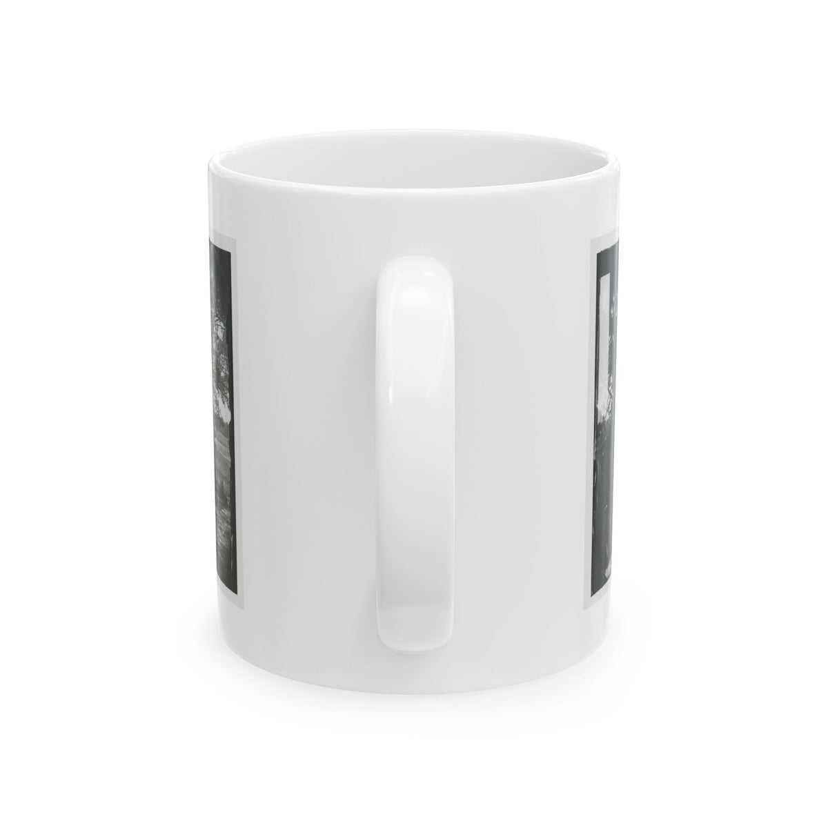 Cedar Mountain, Va. Battlefield Viewed From The West (U.S. Civil War) White Coffee Mug