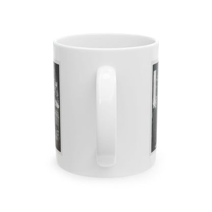 Cedar Mountain, Va. Battlefield Viewed From The West (U.S. Civil War) White Coffee Mug