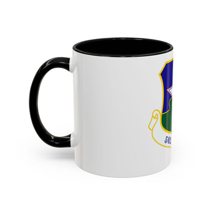 502d Security Forces and Logistics Support Group (U.S. Air Force) Accent Coffee Mug