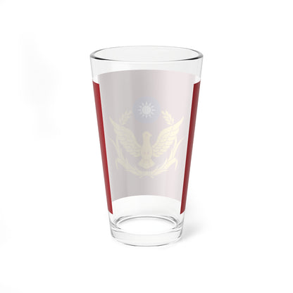 Flag of police of the Republic of China (China) Pint Glass 16oz