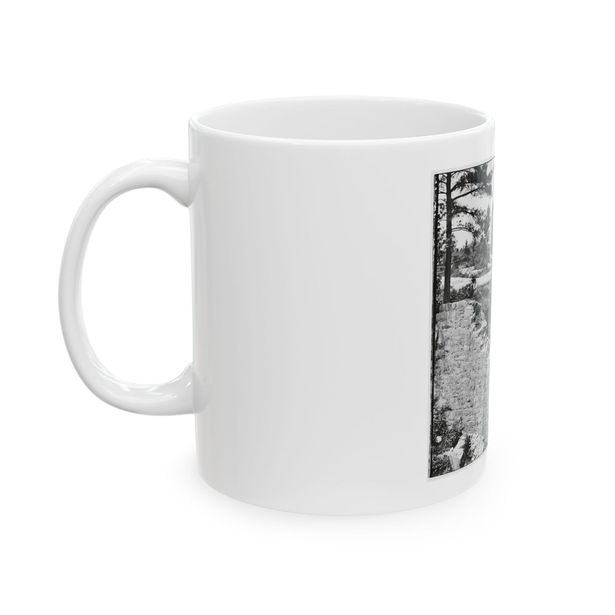 Petersburg, Va., Vicinity. Canal Aqueduct (U.S. Civil War) White Coffee Mug