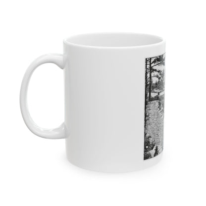 Petersburg, Va., Vicinity. Canal Aqueduct (U.S. Civil War) White Coffee Mug