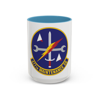 477th Maintenance Squadron (U.S. Air Force) Accent Coffee Mug