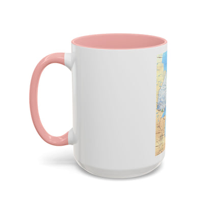 Canada - Ontario (1978) (Map) Accent Coffee Mug