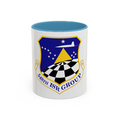 548 Intelligence Surveillance and Reconnaissance Group ACC (U.S. Air Force) Accent Coffee Mug