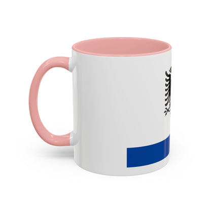 Government Ensign of Albania - Accent Coffee Mug