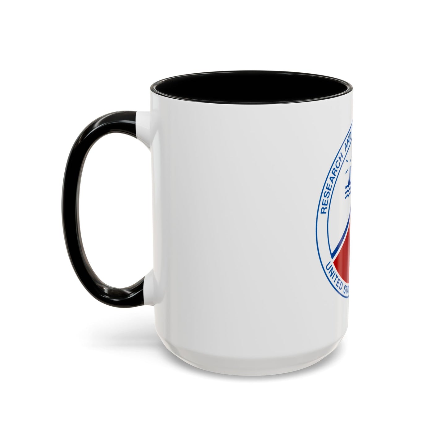USCG Research And Development Center (U.S. Coast Guard) Accent Coffee Mug