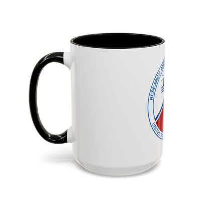 USCG Research And Development Center (U.S. Coast Guard) Accent Coffee Mug