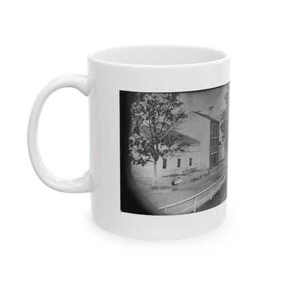 Alexandria, Virginia. Slave Pen. (Price, Birch & Company Dealers In Slaves) (U.S. Civil War) White Coffee Mug