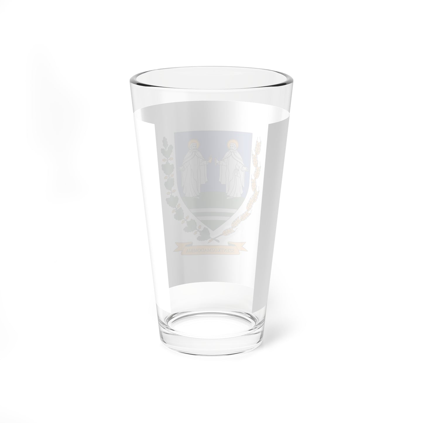 Flag of Szentkozmadombja (Hungary) Pint Glass 16oz