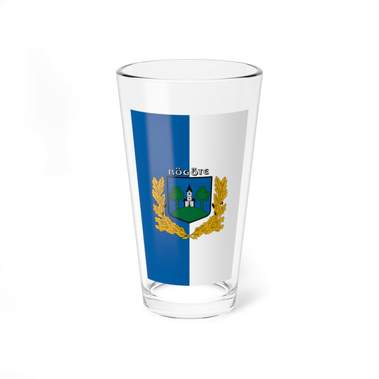 Flag of Bogote (Hungary) Pint Glass 16oz