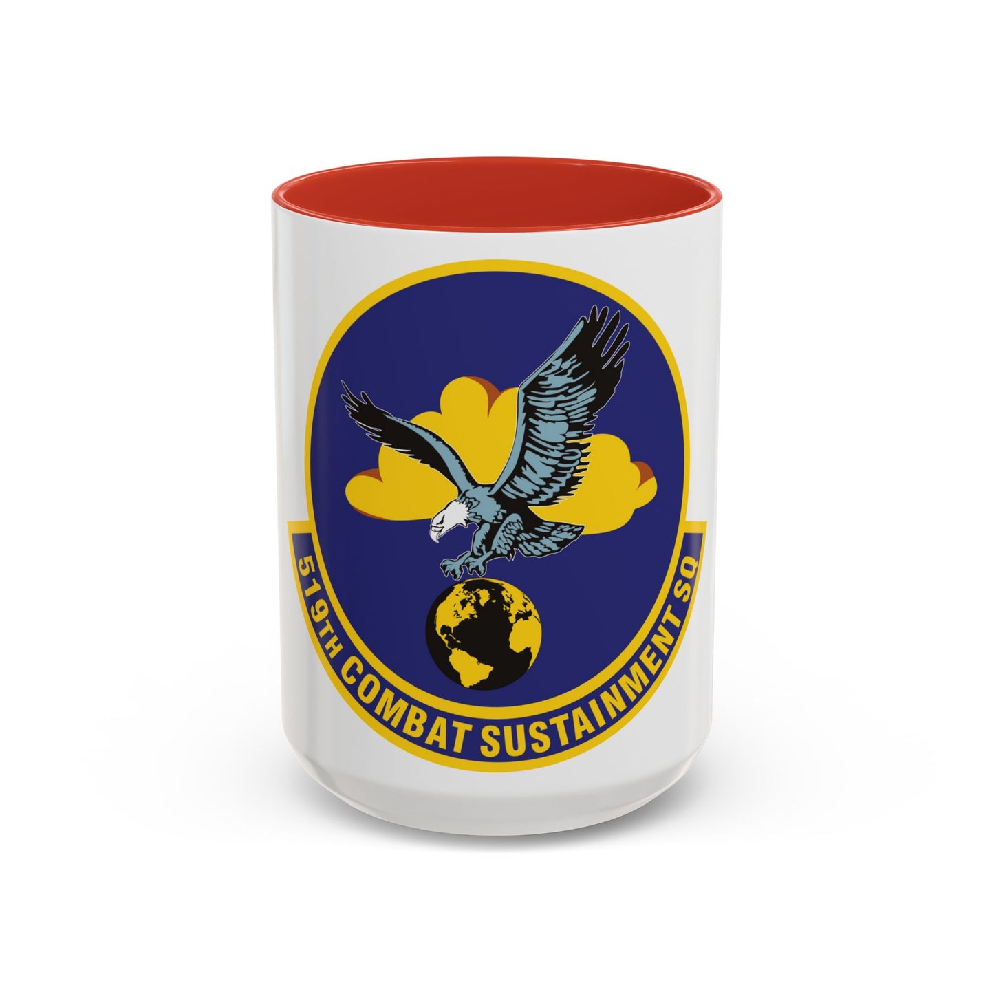 519th Combat Sustainment Squadron (U.S. Air Force) Accent Coffee Mug