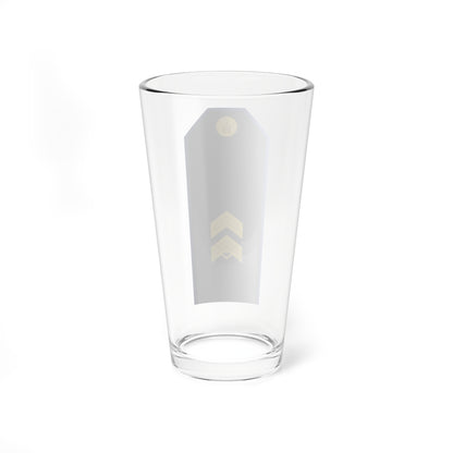 Mongolian Air force SGT service (Mongolia) (Military Rank) Pint Glass 16oz