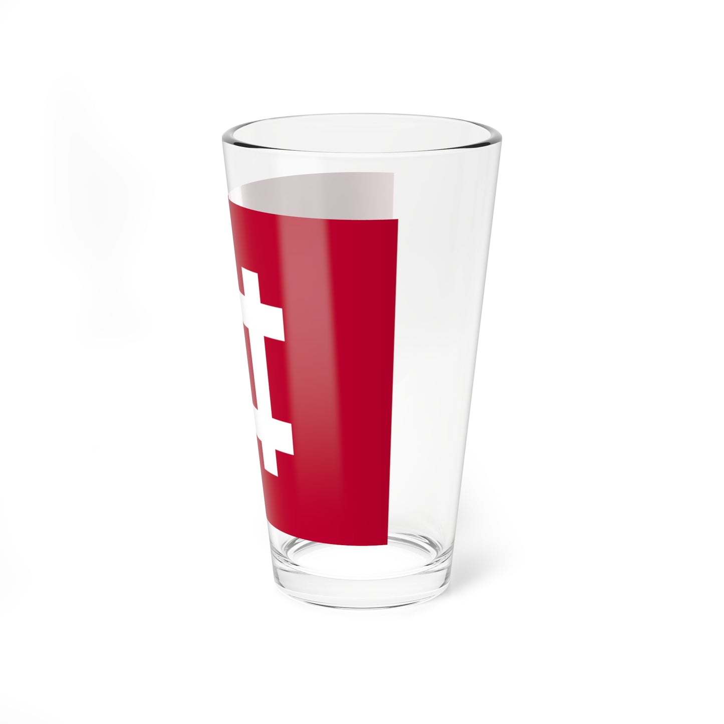 Flag of the Ii Lords of Hikone in Omi Province B (Japan) Pint Glass 16oz