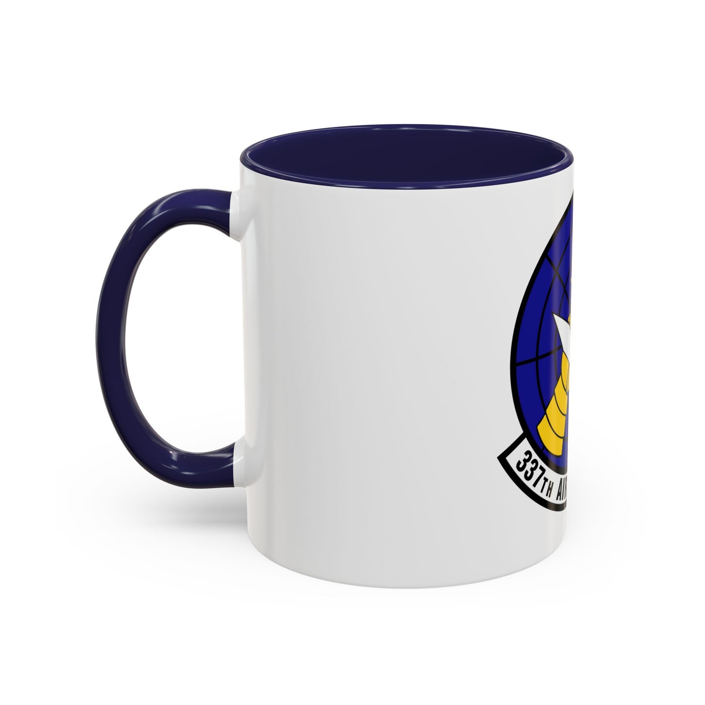 337 Air Control Squadron AETC (U.S. Air Force) Accent Coffee Mug