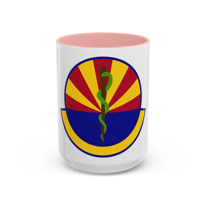 56 Healthcare Operations Squadron AETC (U.S. Air Force) Accent Coffee Mug