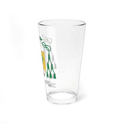 Escudo de Francisco de Sales Alencar Batista (Spain) (Coat of Arms) Pint Glass 16oz