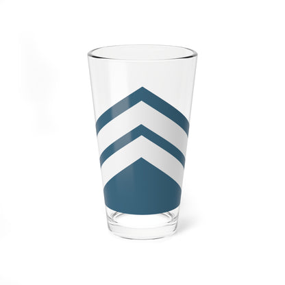 03.Syrian Air Force SGT (Syria) (Military Rank) Pint Glass 16oz