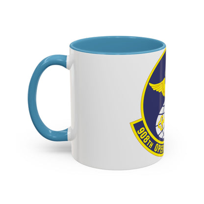 908th Operations Support Flight (U.S. Air Force) Accent Coffee Mug