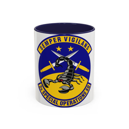 2d Special Operations Squadron (U.S. Air Force) Accent Coffee Mug
