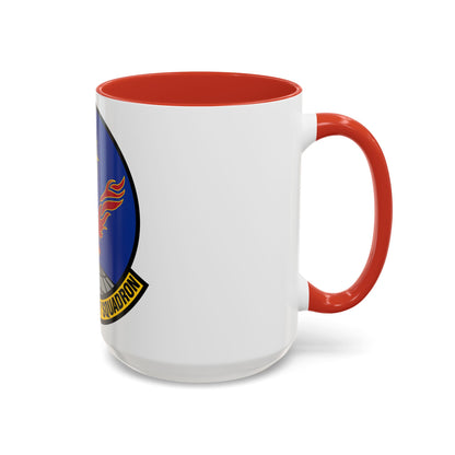 43 Air Mobility Squadron AMC (U.S. Air Force) Accent Coffee Mug