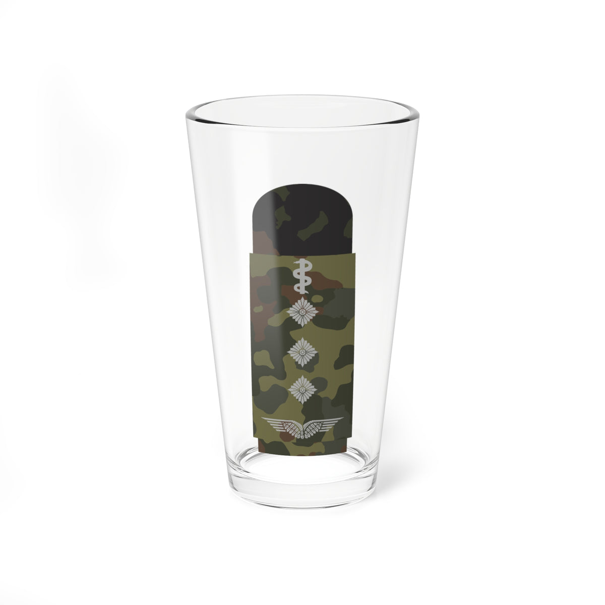 LA 5W5 43b Stabsarzt HMx L (Military Rank) Pint Glass 16oz